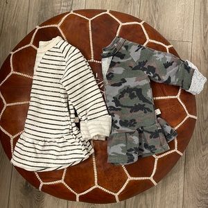 Childhoods Clothing - Peplum Set - 6 to 12 Months